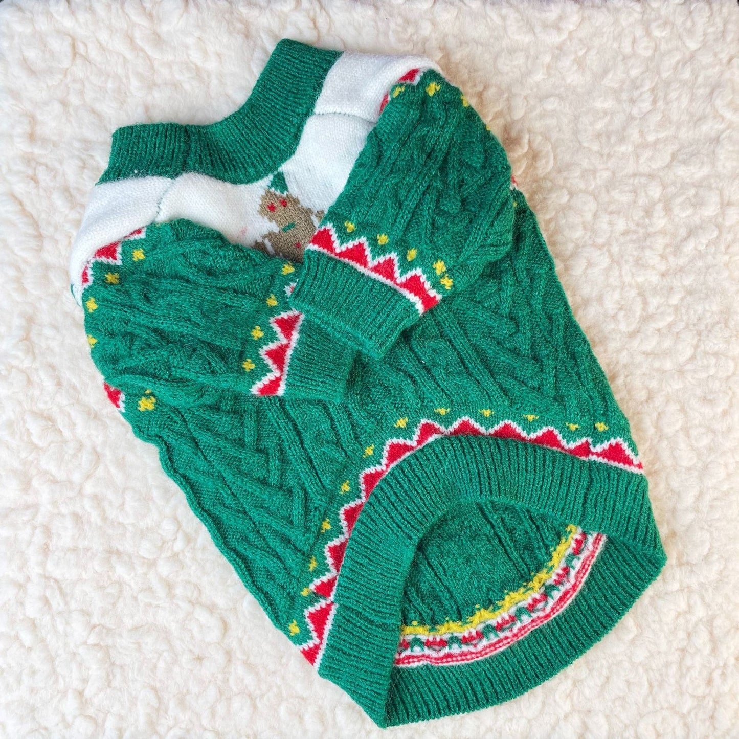 Dog Sweater Christmas Style Wool Dog Sweater