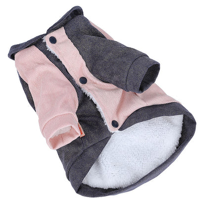 Small dog clothes cotton coat