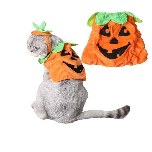 Pumpkin Shape Green Leaf Decoration