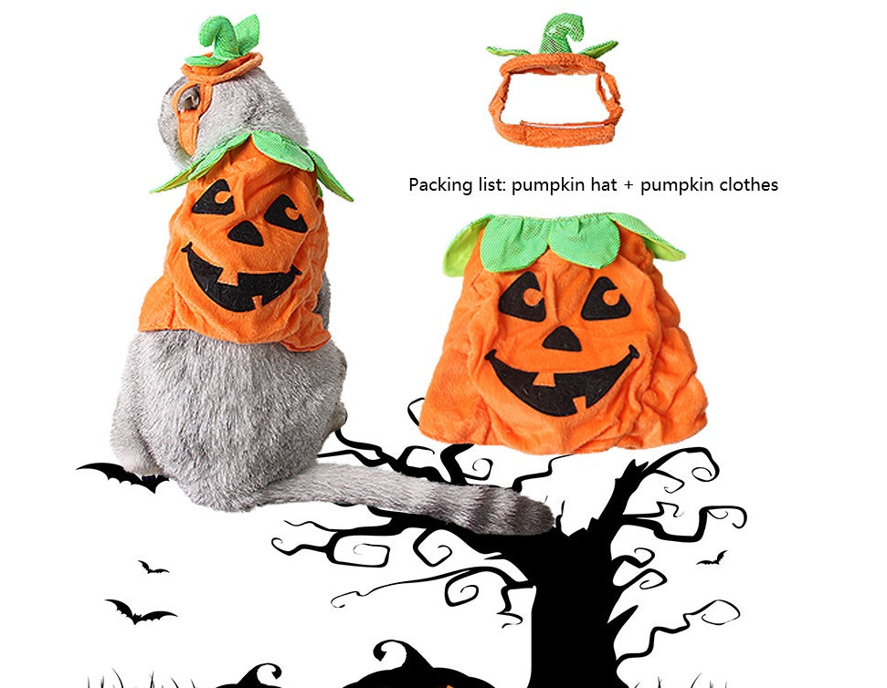 Pumpkin Shape Green Leaf Decoration