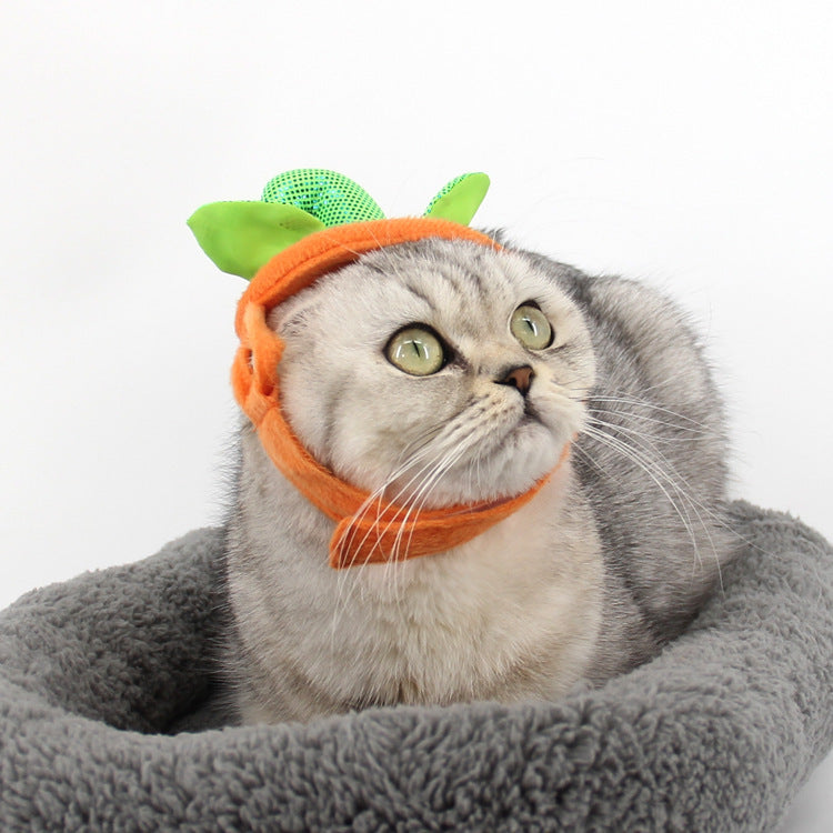 Pumpkin Shape Green Leaf Decoration