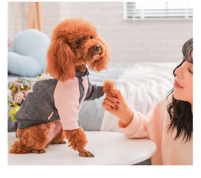 Small dog clothes cotton coat