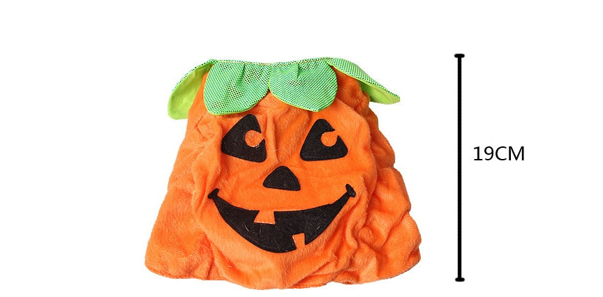 Pumpkin Shape Green Leaf Decoration