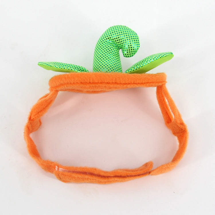 Pumpkin Shape Green Leaf Decoration