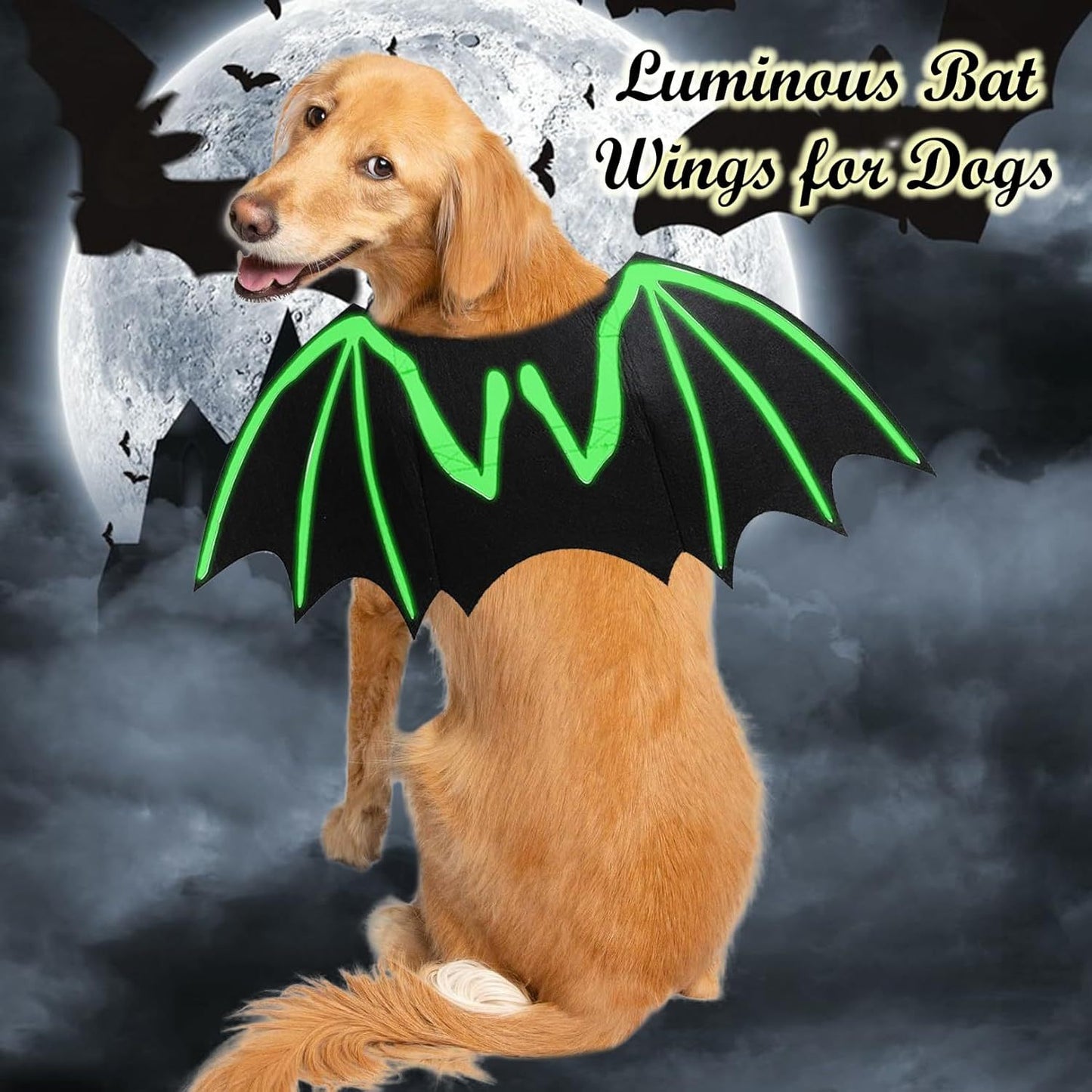 Bat Wings Pets Cosplay Costumes Dress Up
