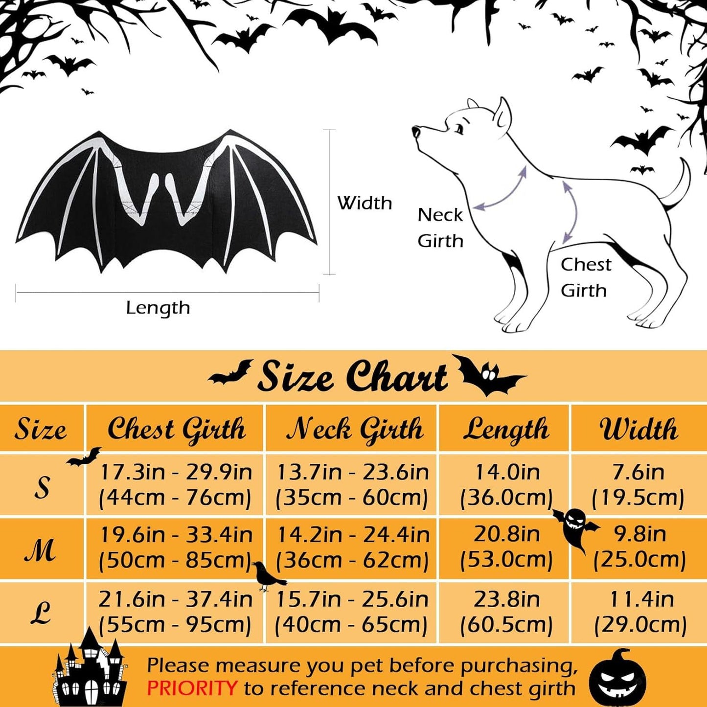 Bat Wings Pets Cosplay Costumes Dress Up