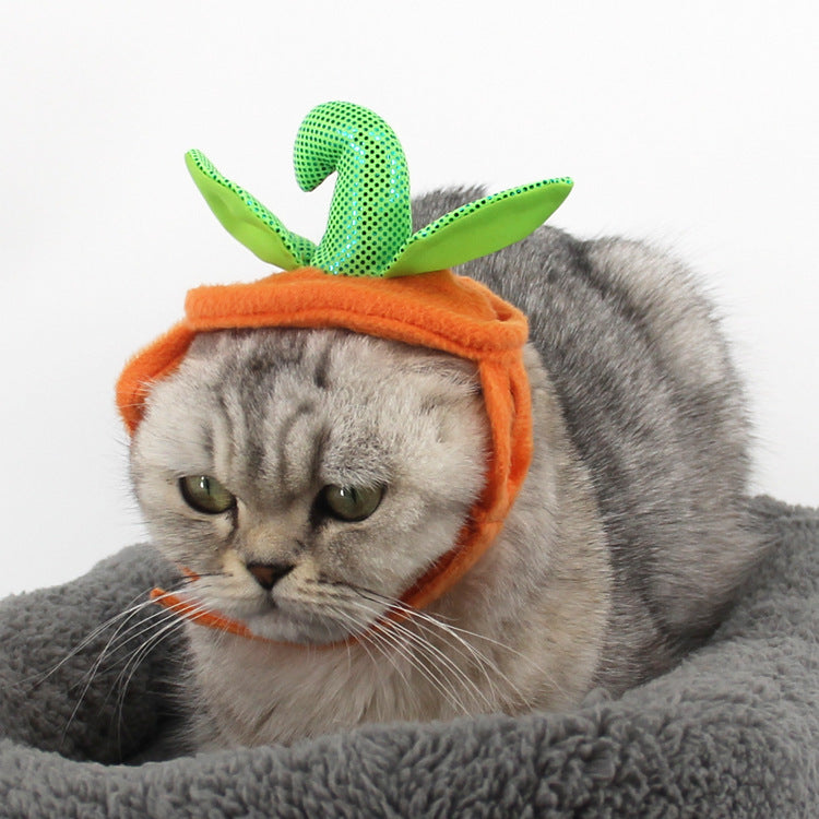 Pumpkin Shape Green Leaf Decoration