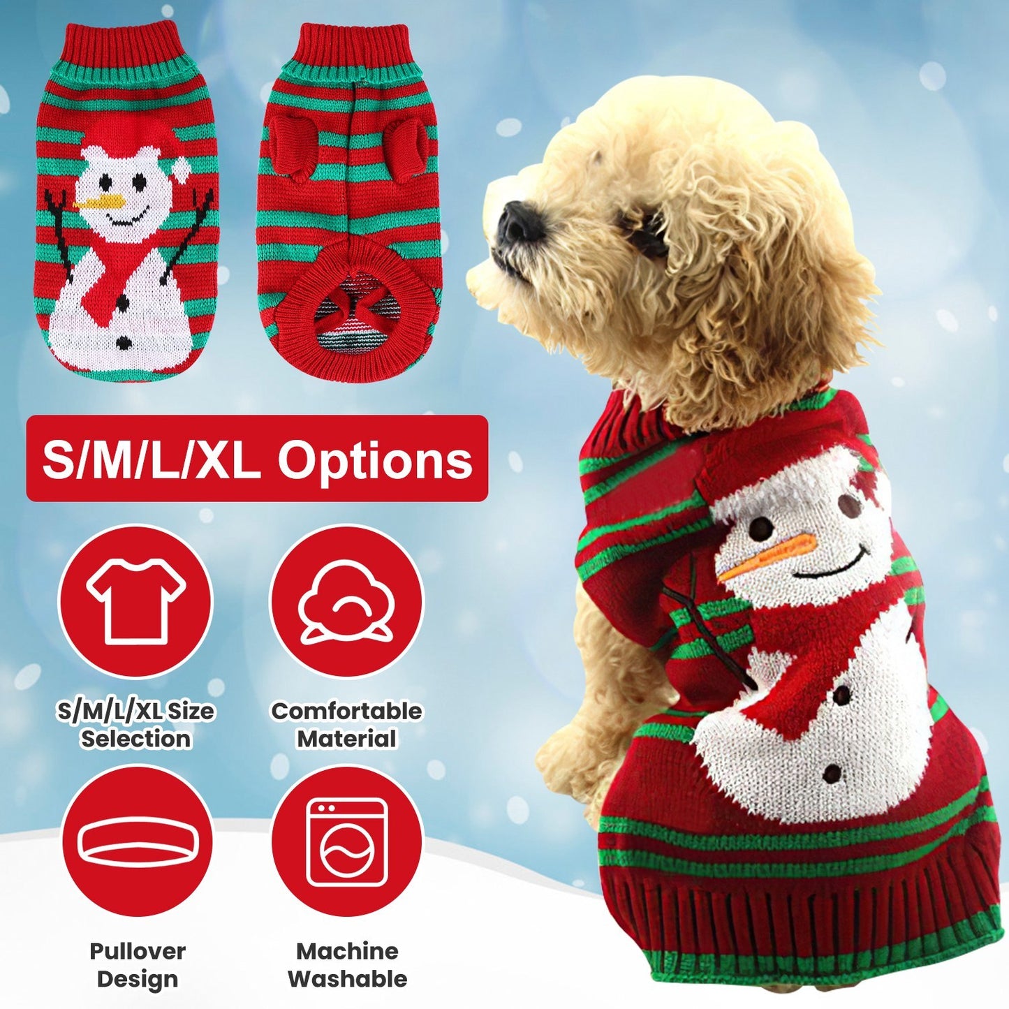 Christmas Turtleneck Sweater