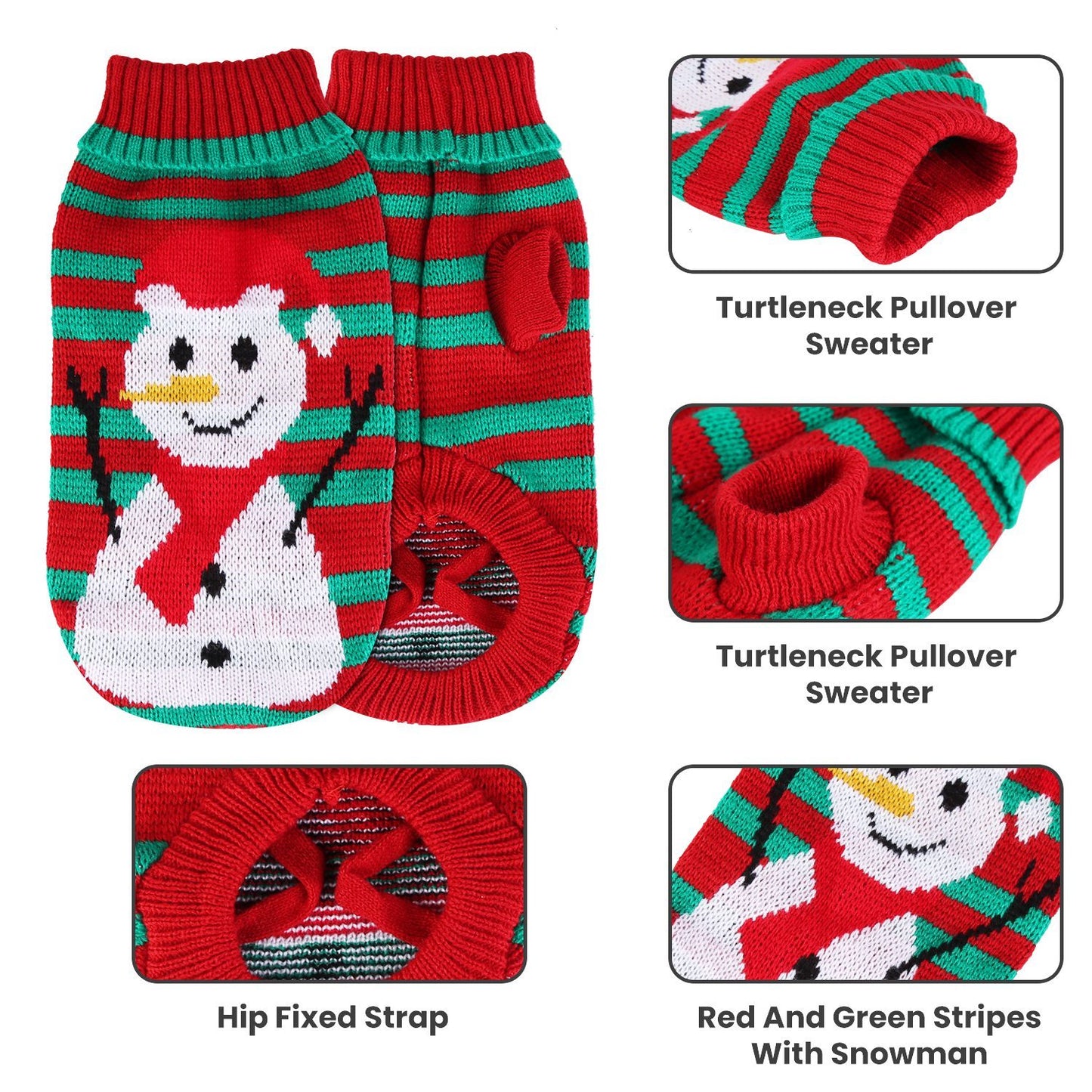 Christmas Turtleneck Sweater
