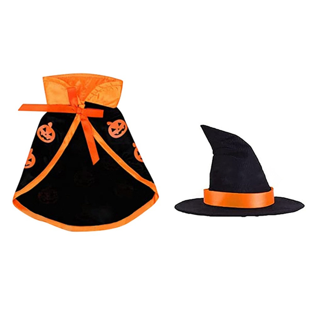Cape Hat Set Dogs Cute Costume